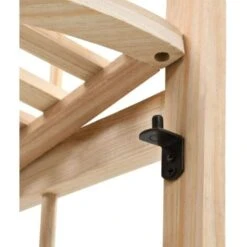 Corner Shelf Cedar Wood 27x27x110 Cm VidaXL -Living Room Furniture Store 10500031 5