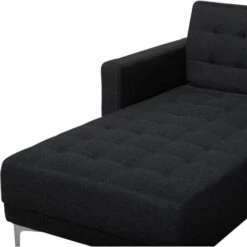 Modular U-Shaped Corner Sofa Bed 3 Seater Chaises Graphite Grey Fabric Aberdeen -Living Room Furniture Store 10759839 5