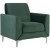 Modern Retro Upholstered Club Chair Armchair Velvet Fabric Green Fenes 1 Modern Retro Upholstered Club Chair Armchair Velvet Fabric Green Fenes -Living Room Furniture Store 12444108 1 1