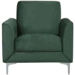 Modern Retro Upholstered Club Chair Armchair Velvet Fabric Green Fenes 10 Modern Retro Upholstered Club Chair Armchair Velvet Fabric Green Fenes -Living Room Furniture Store 12444108 4 1