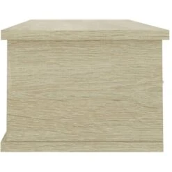 Wall-mounted Drawer Shelf Sonoma Oak 88x26x18.5 Cm Engineered Wood VidaXL -Living Room Furniture Store 16652511 5