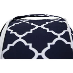 Charles Bentley Indoor/Outdoor Inflatable Foot Stool Pouffe Bean Bag - Navy -Living Room Furniture Store 16770975 3