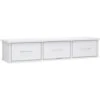 Wall Drawer Shelf High Gloss White 88x26x18.5 Cm Engineered Wood VidaXL 2 Wall Drawer Shelf High Gloss White 88x26x18.5 Cm Engineered Wood VidaXL -Living Room Furniture Store 16903529 1