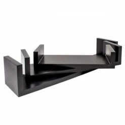 At Home Comforts Set Of 3 Black Floating Shelves -Living Room Furniture Store 17597001 4