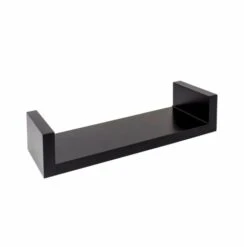 At Home Comforts Set Of 3 Black Floating Shelves -Living Room Furniture Store 17597001 5