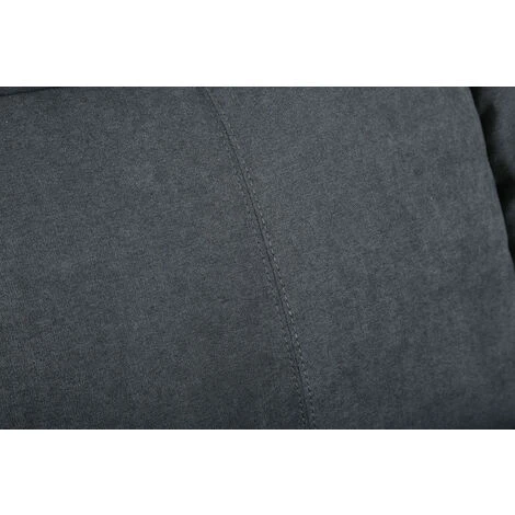 Boston Slate Grey Plush Fabric 3+2 Seater Recliner Sofa Set 6 Boston Slate Grey Plush Fabric 3+2 Seater Recliner Sofa Set - Image 4