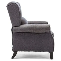 EATON HERRINGBONE RECLINER CHAIR - BLUE 10 EATON HERRINGBONE RECLINER CHAIR - BLUE -Living Room Furniture Store 18220934 4