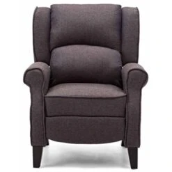 EATON HERRINGBONE RECLINER CHAIR - BLUE 11 EATON HERRINGBONE RECLINER CHAIR - BLUE -Living Room Furniture Store 18220934 5