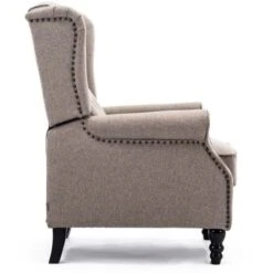 ALTHORPE LINEN RECLINER CHAIR - PUMICE -Living Room Furniture Store 18220951 5