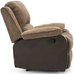POSTANA BROWN FABRIC RECLINER ARMCHAIR -Living Room Furniture Store 18220975 5