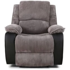 POSTANA GREY FABRIC RECLINER ARMCHAIR 10 POSTANA GREY FABRIC RECLINER ARMCHAIR -Living Room Furniture Store 18220976 4