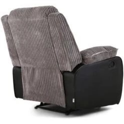 POSTANA GREY FABRIC RECLINER ARMCHAIR 11 POSTANA GREY FABRIC RECLINER ARMCHAIR -Living Room Furniture Store 18220976 5
