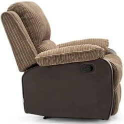 POSTANA BROWN AUTOMATIC FABRIC RECLINER ARMCHAIR -Living Room Furniture Store 18220977 4