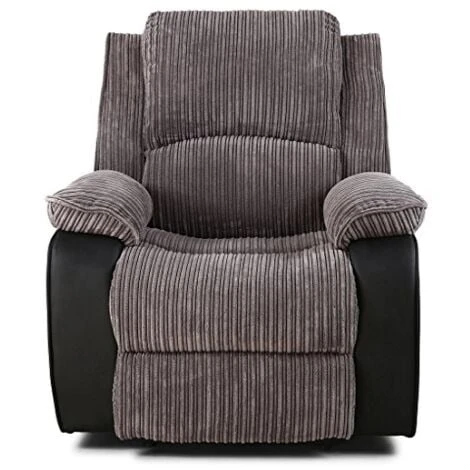 POSTANA GREY AUTOMATIC FABRIC RECLINER ARMCHAIR 5 POSTANA GREY AUTOMATIC FABRIC RECLINER ARMCHAIR - Image 3