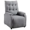 CHARLBURY PUSHBACK FABRIC RECLINER CHAIR - DOVE GREY 1 CHARLBURY PUSHBACK FABRIC RECLINER CHAIR - DOVE GREY -Living Room Furniture Store 18221035 1