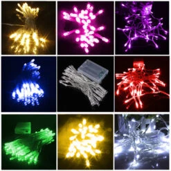 2M 20 Led String Lights Strip Party Christmas Party Decoration -Living Room Furniture Store 19043047 4