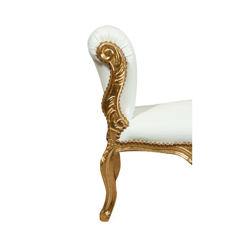 Louis XIV French Style Solid Beech Wood Made Bench 7 Louis XIV French Style Solid Beech Wood Made Bench - Image 5