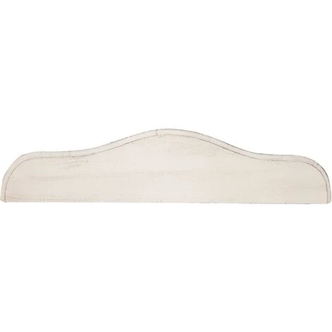 ANTIQUED WHITE FINISH WALL SHELF W59XD13XH14 CM 6 ANTIQUED WHITE FINISH WALL SHELF W59XD13XH14 CM - Image 4