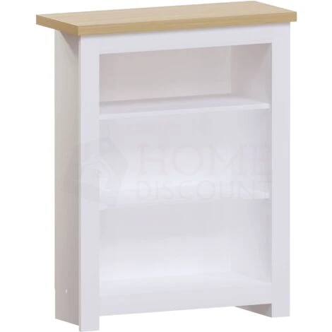 Arlington 3 Tier Bookcase Shelving Storage Unit, White 7 Arlington 3 Tier Bookcase Shelving Storage Unit, White - Image 5