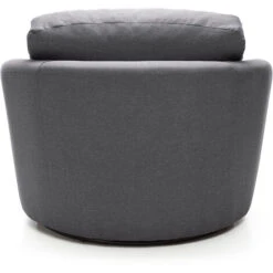 Darcy Swivel Chair - Color Dark Grey -Living Room Furniture Store 25577340 4