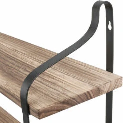 Large Rustic Industrial Pipe Wall Floating Shelf Wooden Storage Shelving Unit 10 Large Rustic Industrial Pipe Wall Floating Shelf Wooden Storage Shelving Unit -Living Room Furniture Store 25918509 4