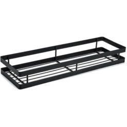 Livingandhome 30CM Wall Mounted Metal Herb Spice Jar Holder -Living Room Furniture Store 26316088 4