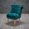 Lottie Chair Teal Velvet -Living Room Furniture Store 27770781 1