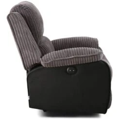 Postana Electric Armchair In Jumbo Cord Fabric Recliner Sofa Chair (Grey) 11 Postana Electric Armchair In Jumbo Cord Fabric Recliner Sofa Chair (Grey) -Living Room Furniture Store 27998888 5