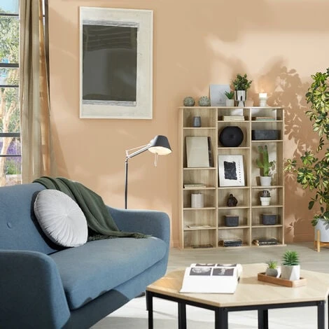 Shelf Stevie - Bookshelf, Bookcase, Wooden Bookcase - Wood Light, Oak Sonoma 4 Shelf Stevie - Bookshelf, Bookcase, Wooden Bookcase - Wood Light, Oak Sonoma - Image 2