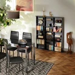 Shelf Stevie - Bookshelf, Bookcase, Wooden Bookcase - Wood Light, Oak Sonoma 9 Shelf Stevie - Bookshelf, Bookcase, Wooden Bookcase - Wood Light, Oak Sonoma -Living Room Furniture Store 28558401 3