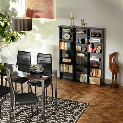 Shelf Stevie - Bookshelf, Bookcase, Wooden Bookcase - Wood Light, Oak Sonoma 5 Shelf Stevie - Bookshelf, Bookcase, Wooden Bookcase - Wood Light, Oak Sonoma - Image 3