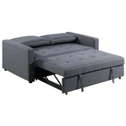 Stylish And Comfortable 2 Seater Sofa Bed - Grey 10 Stylish And Comfortable 2 Seater Sofa Bed - Grey -Living Room Furniture Store 29016685 4