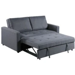 Stylish And Comfortable 2 Seater Sofa Bed - Grey 11 Stylish And Comfortable 2 Seater Sofa Bed - Grey -Living Room Furniture Store 29016685 5
