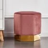 Amore LUX Velvet Pouffe, Footstool, Living Room Furniture, Hexagon Shape, Modern Pouffe, Single, Pink 2 Amore LUX Velvet Pouffe, Footstool, Living Room Furniture, Hexagon Shape, Modern Pouffe, Single, Pink -Living Room Furniture Store 29350679 1