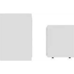 Coffee Table Set White 48x30x45 Cm Chipboard -Living Room Furniture Store 29798870 5