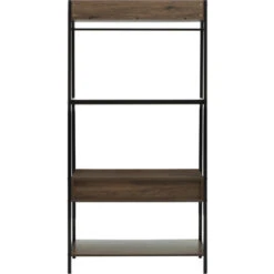 Premier Housewares Bradbury Dark Oak Storage Unit -Living Room Furniture Store 33514806 5