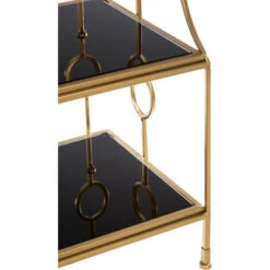 Premier Housewares Faiza 3 Tier Shelf Unit -Living Room Furniture Store 33514887 5