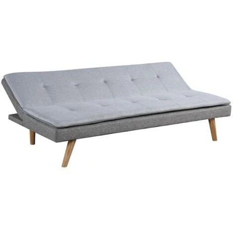 Zuma Versatile 3 Seater Fabric Sofa Bed With Strong Wooden Legs 4 Zuma Versatile 3 Seater Fabric Sofa Bed With Strong Wooden Legs - Image 2