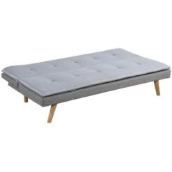 Zuma Versatile 3 Seater Fabric Sofa Bed With Strong Wooden Legs 9 Zuma Versatile 3 Seater Fabric Sofa Bed With Strong Wooden Legs -Living Room Furniture Store 34756305 3