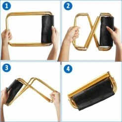 Folding Stool Foldable Camping Stool Outdoor Foldable Lightweight Small Portable Aluminum Fishing Stool Outdoor For BBQ Travel Hiking Garden Beach With Storage Bag Children Women -Living Room Furniture Store 35540156 4