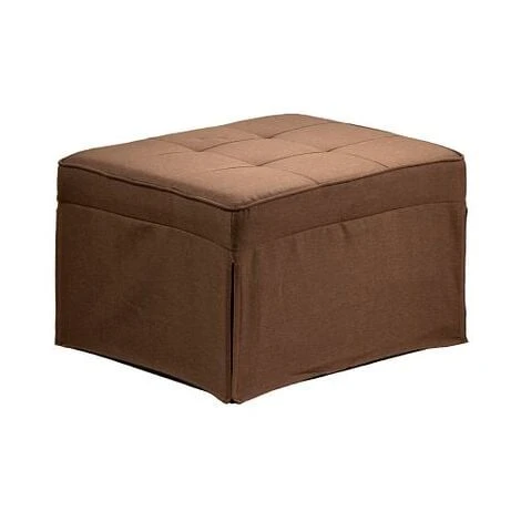 Mito 3 In 1 Travel Bed Converts Into Pouffe Stool, Recliner Chair And Guest Bed - Brown 5 Mito 3 In 1 Travel Bed Converts Into Pouffe Stool, Recliner Chair And Guest Bed - Brown - Image 3