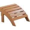 Outdoor Garden Footstool Plastic Wood For Patio Yard Adirondack 2 Outdoor Garden Footstool Plastic Wood For Patio Yard Adirondack -Living Room Furniture Store 37331044 1 1
