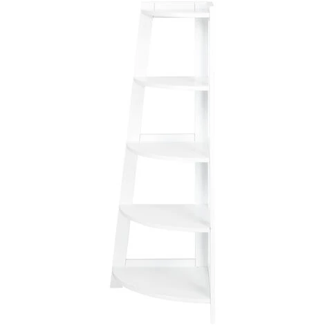 5 Tier Corner Shelf Stand Wood Display Storage Home Furniture White 3 5 Tier Corner Shelf Stand Wood Display Storage Home Furniture White