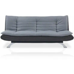 Michigan Grey & Charcoal Fabric Sofa Bed
