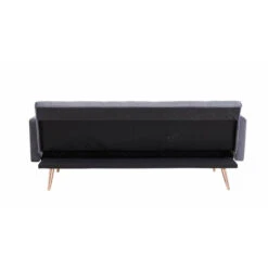 Windsor Grey Velvet Sofa Bed/ Rose Gold Legs -Living Room Furniture Store 38691245 3