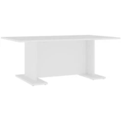 Coffee Table White 103.5x60x40 Cm Engineered Wood VidaXL