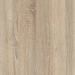 Forte Modern 3 Tier Shelving Unit With Cupboard - Sonoma Light Oak -Living Room Furniture Store 44637930 5