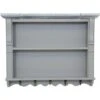 Charles Bentley Grey Loxley Kitchen Wall Shelving Display Unit Dresser Top 2 Charles Bentley Grey Loxley Kitchen Wall Shelving Display Unit Dresser Top -Living Room Furniture Store 4477305 1