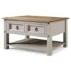 Corona Grey Wax COFFEE Table With 2 Drawers -Living Room Furniture Store 50409651 1