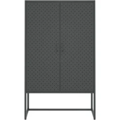 Highboard Anthracite 80x35x135 Cm Steel VidaXL 11 Highboard Anthracite 80x35x135 Cm Steel VidaXL -Living Room Furniture Store 50902840 5
